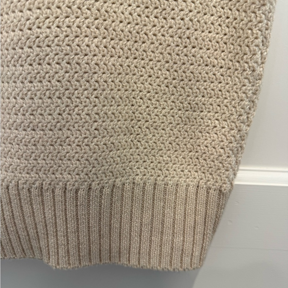 Marine Layer Robin Sweater Vest in Seashell, size Small - Picture 8 of 8